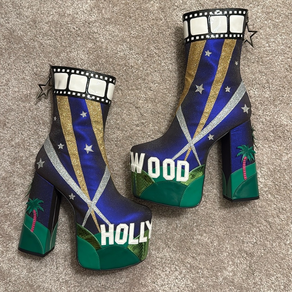 Current Mood Hollywood Platform Heels